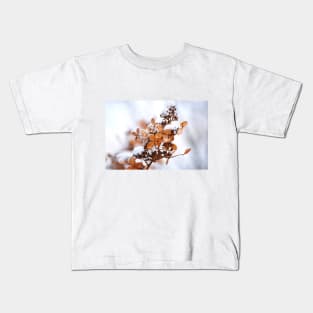 winter flowers Kids T-Shirt